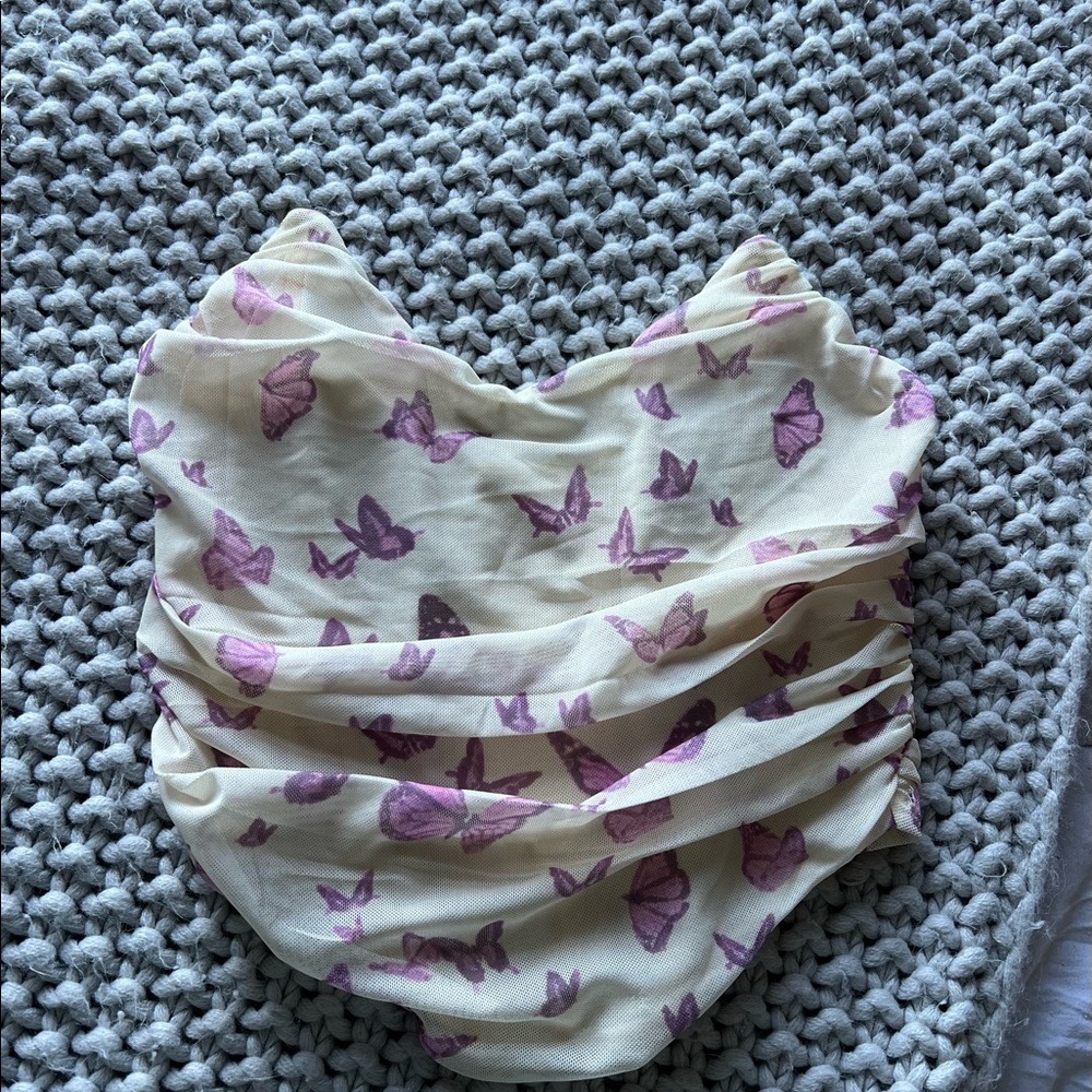 Butterfly corset top